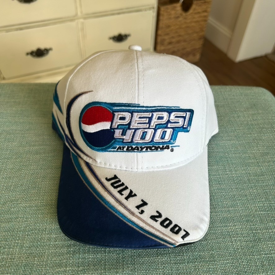 Nwt Vintage Nascar Pepsi 400 At Daytona Hat July 7 2007 Embroidered Strapback